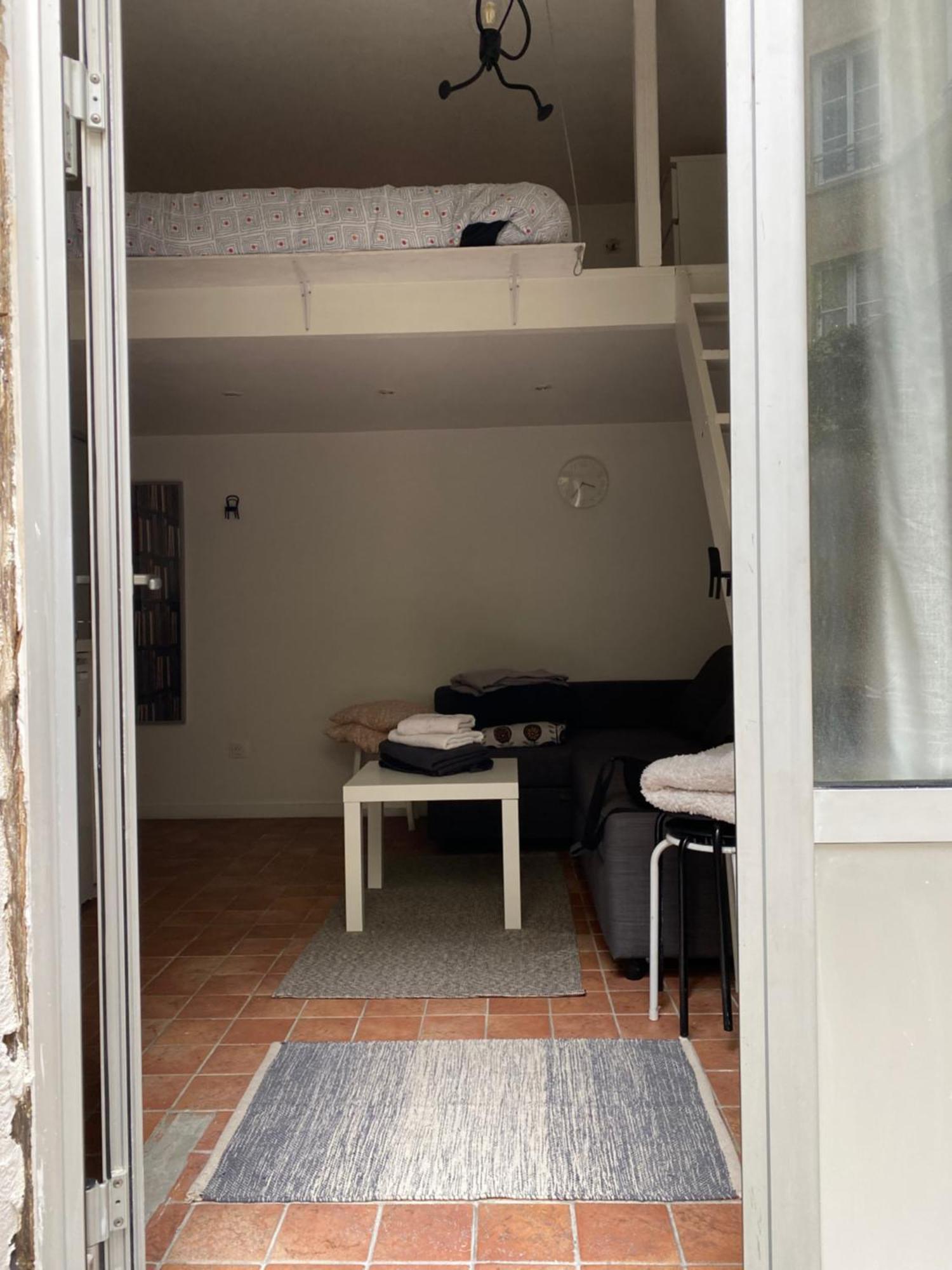 Apartamento Studio Au Coeur De París Exterior foto